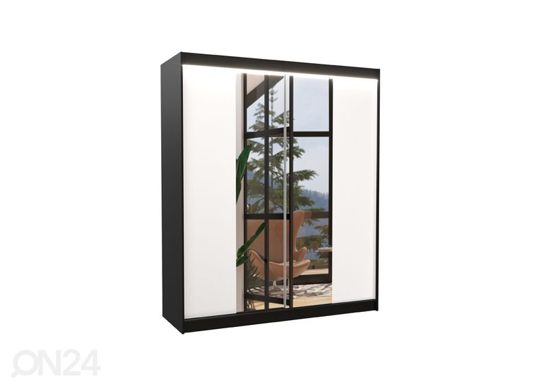 Шкаф-купе Baldwin 180 cm + LED увеличить