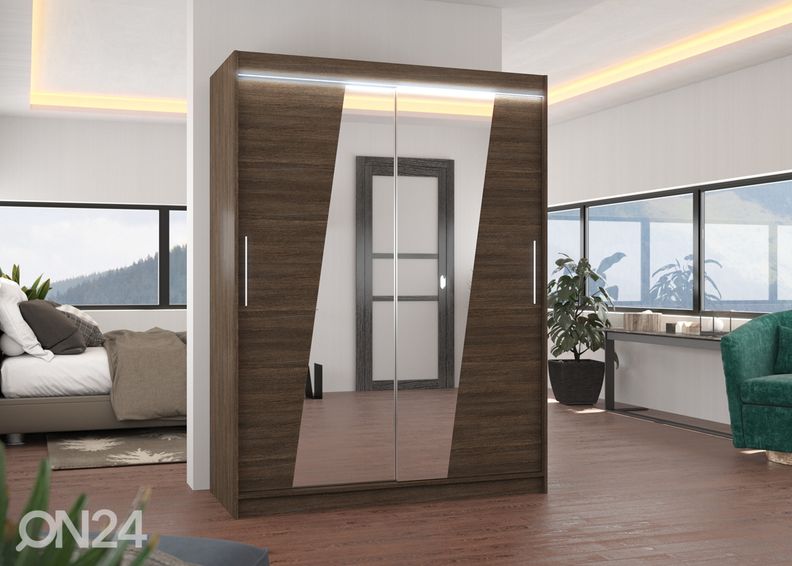 Шкаф-купе Bixby 150 cm + LED увеличить