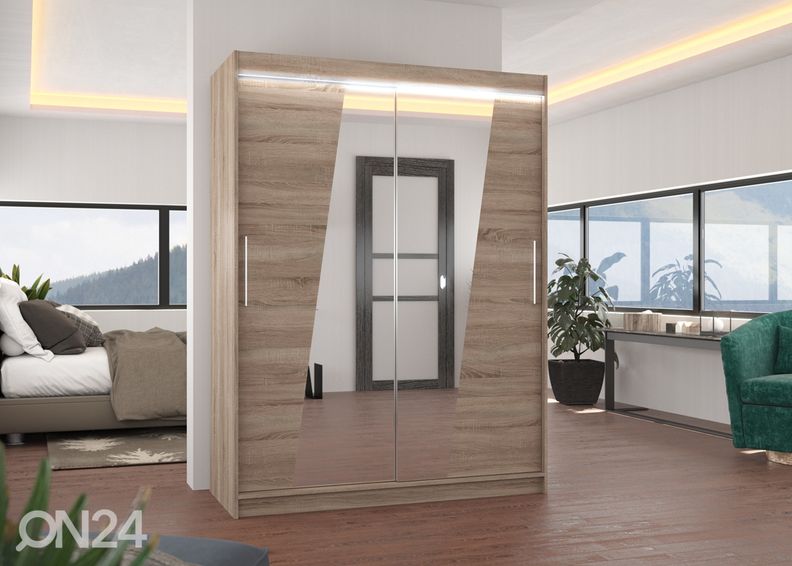 Шкаф-купе Bixby 150 cm + LED увеличить