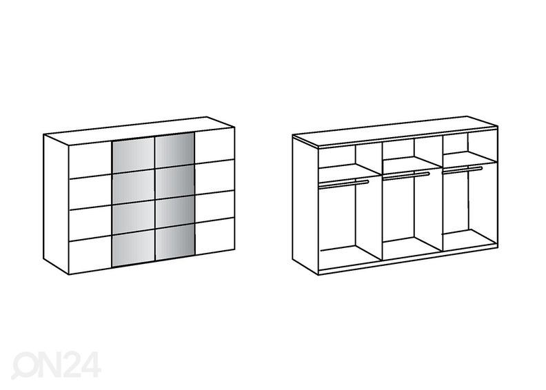 Шкаф-купе Brüssel 270 cm увеличить
