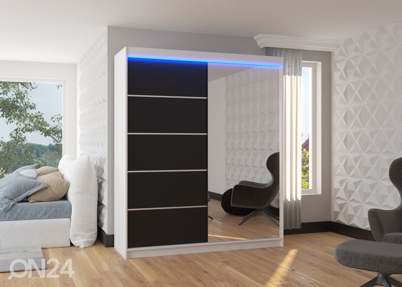 Шкаф-купе Cabo I 180 cm + LED увеличить