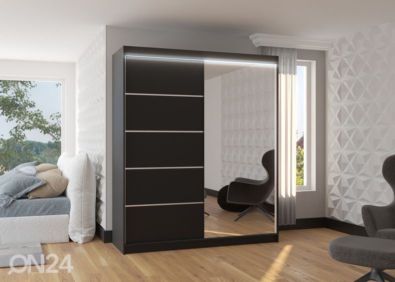 Шкаф-купе Cabo I 180 cm + LED увеличить