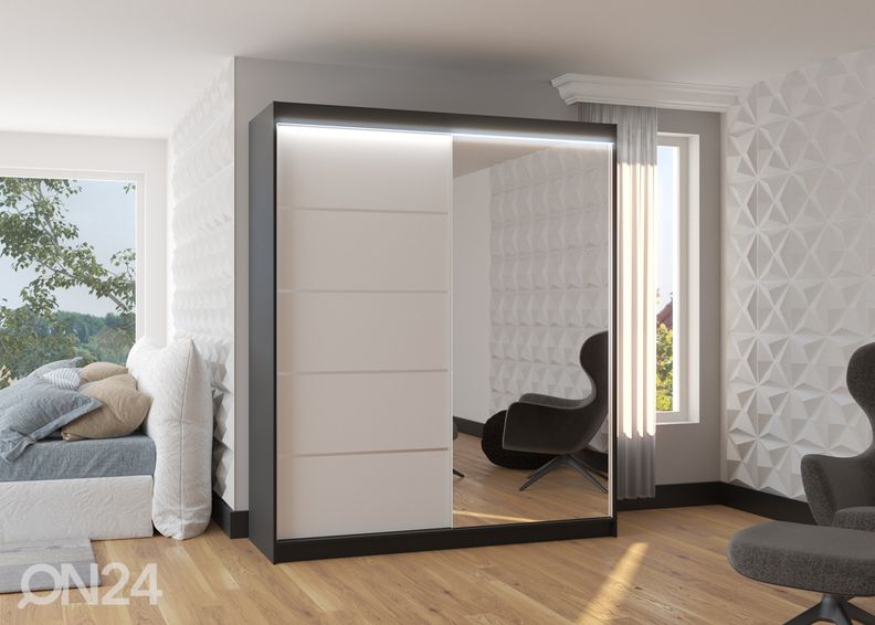 Шкаф-купе Cabo I 180 cm + LED увеличить