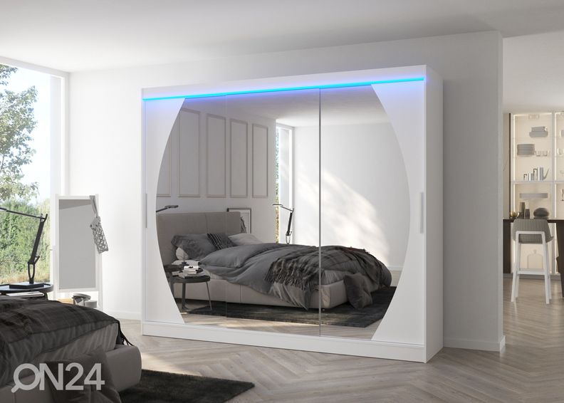 Шкаф-купе Camden 250 cm + LED увеличить