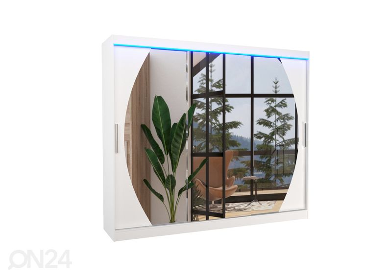 Шкаф-купе Camden 250 cm + LED увеличить