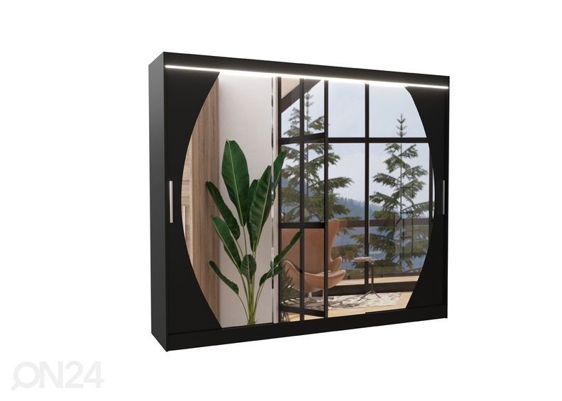 Шкаф-купе Camden 250 cm + LED увеличить