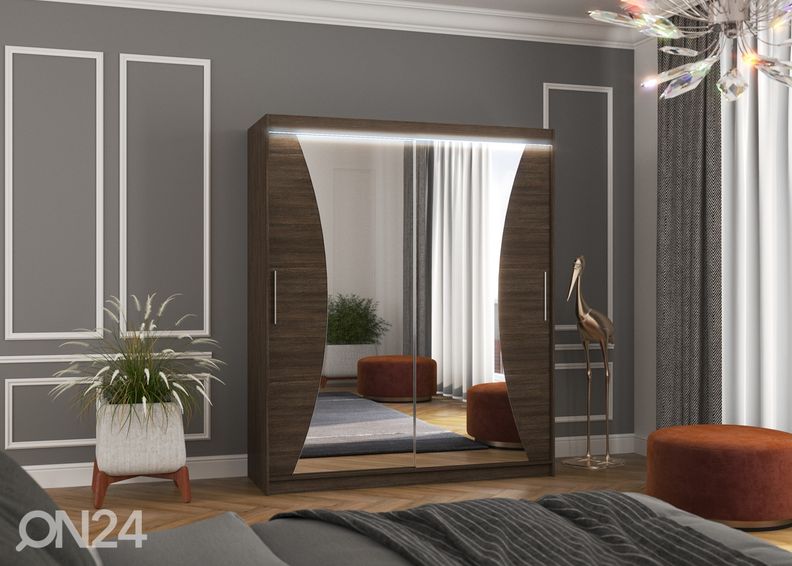 Шкаф-купе Camden I 180 cm + LED увеличить