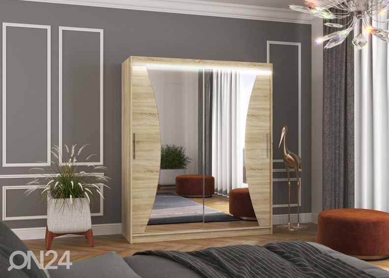 Шкаф-купе Camden I 180 cm + LED увеличить