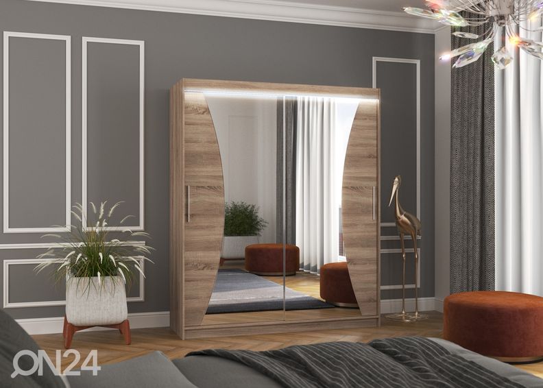 Шкаф-купе Camden I 180 cm + LED увеличить