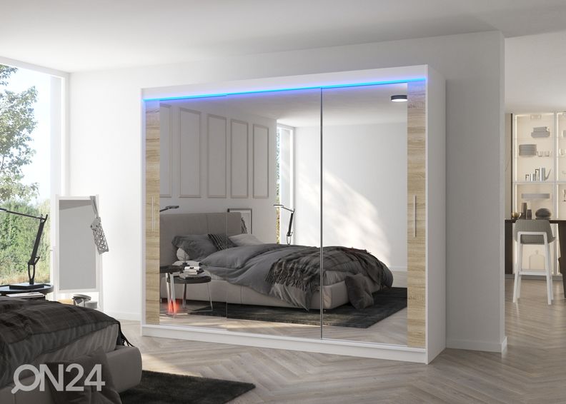 Шкаф-купе Charlotte 250 cm + LED увеличить