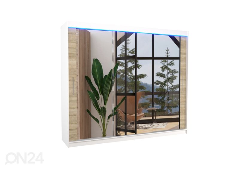 Шкаф-купе Charlotte 250 cm + LED увеличить