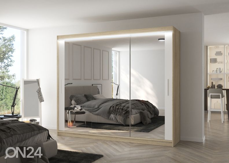 Шкаф-купе Charlotte 250 cm + LED увеличить