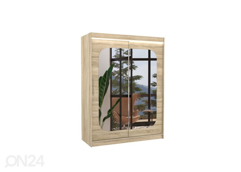 Шкаф-купе Clarksville I 150 cm + LED увеличить