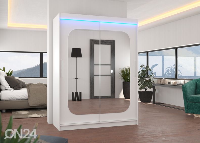 Шкаф-купе Clarksville I 150 cm + LED увеличить