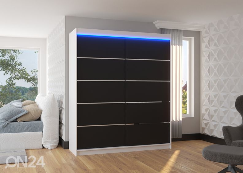 Шкаф-купе Davi I 180 cm + LED увеличить