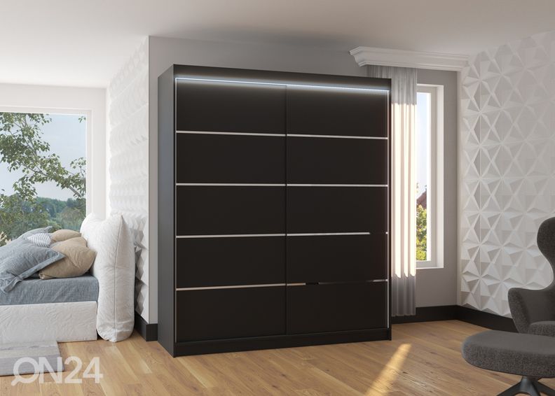 Шкаф-купе Davi I 180 cm + LED увеличить