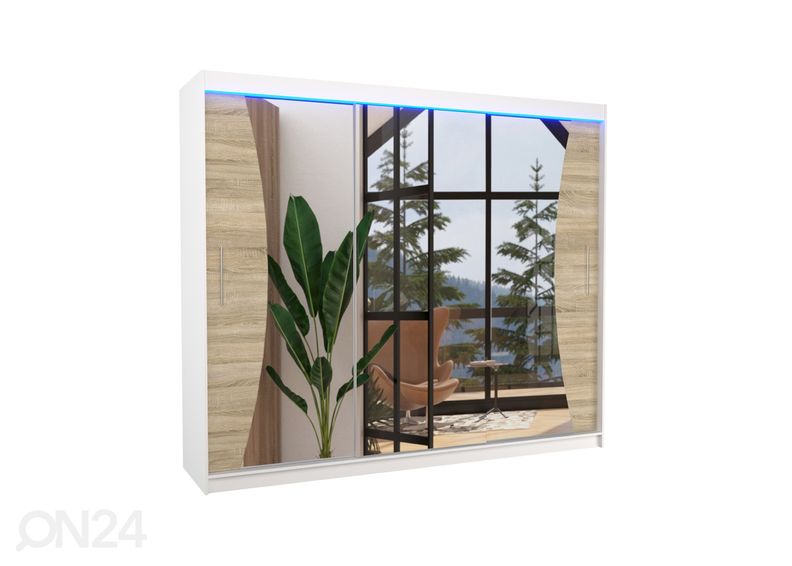 Шкаф-купе Dixon 250 cm + LED увеличить