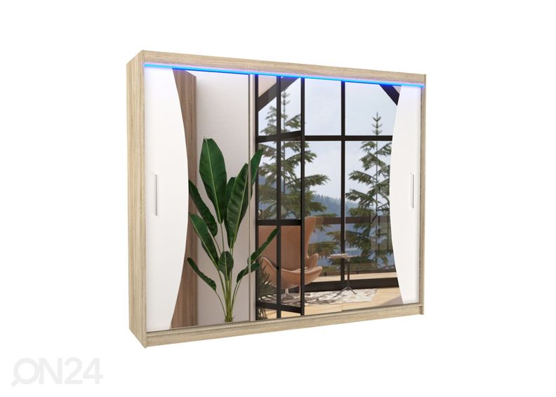 Шкаф-купе Dixon 250 cm + LED увеличить