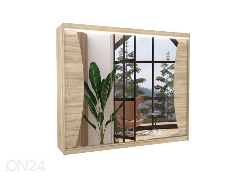 Шкаф-купе Dixon 250 cm + LED увеличить