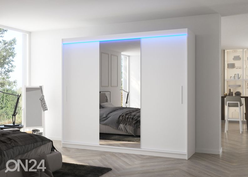 Шкаф-купе Durelo I 250 cm + LED увеличить