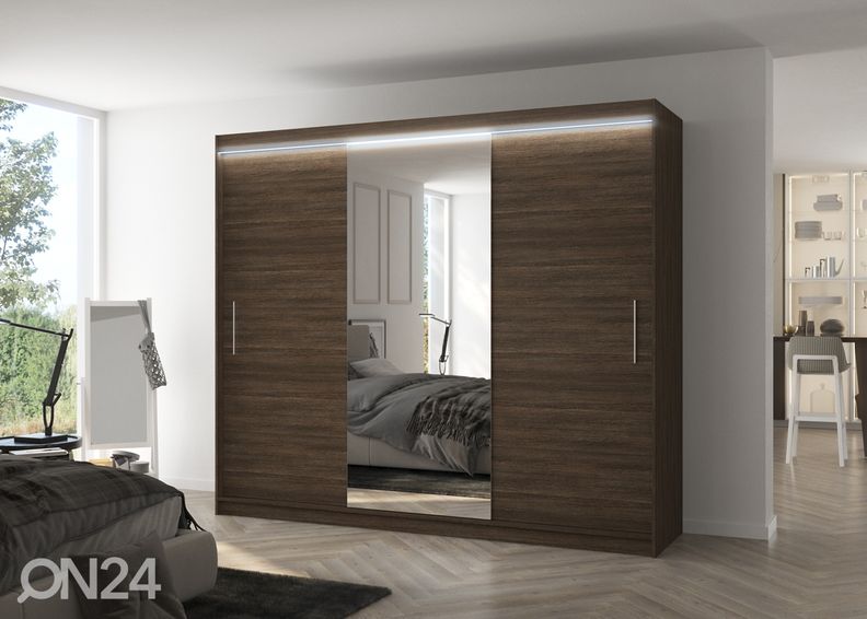 Шкаф-купе Durelo I 250 cm + LED увеличить