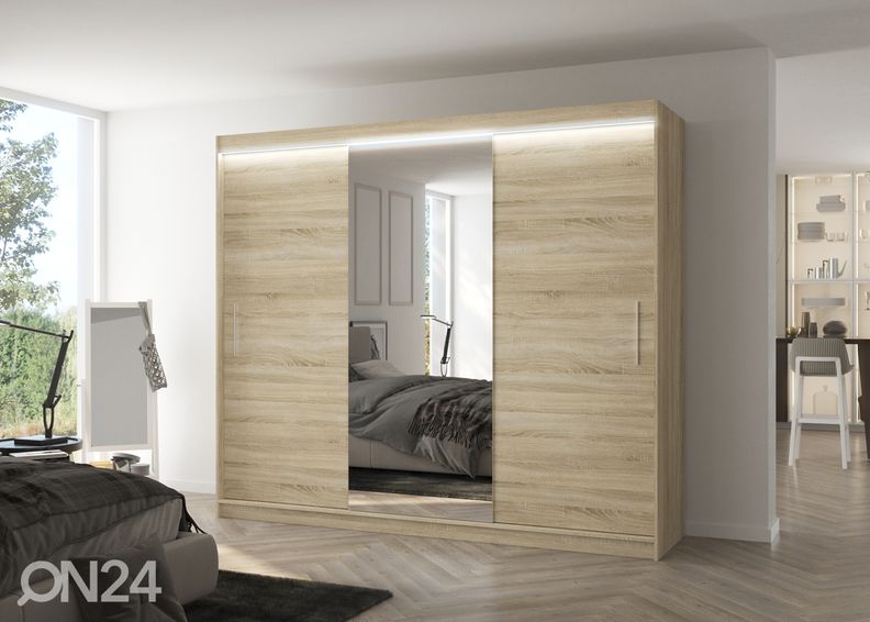 Шкаф-купе Durelo I 250 cm + LED увеличить