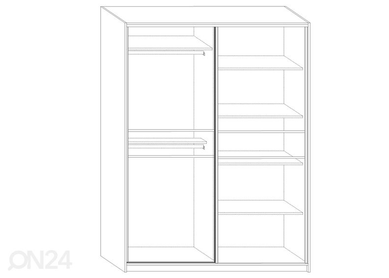 Шкаф-купе Durrus 160 cm увеличить