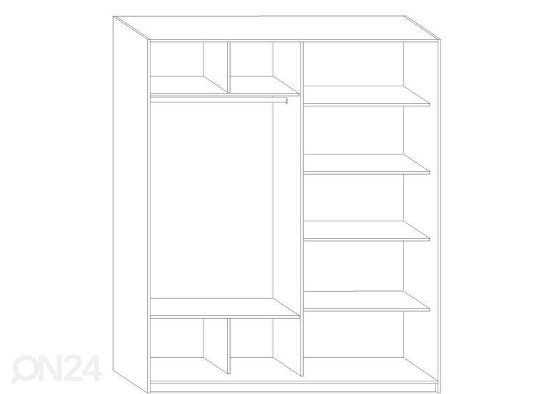 Шкаф-купе Durrus 180 cm увеличить