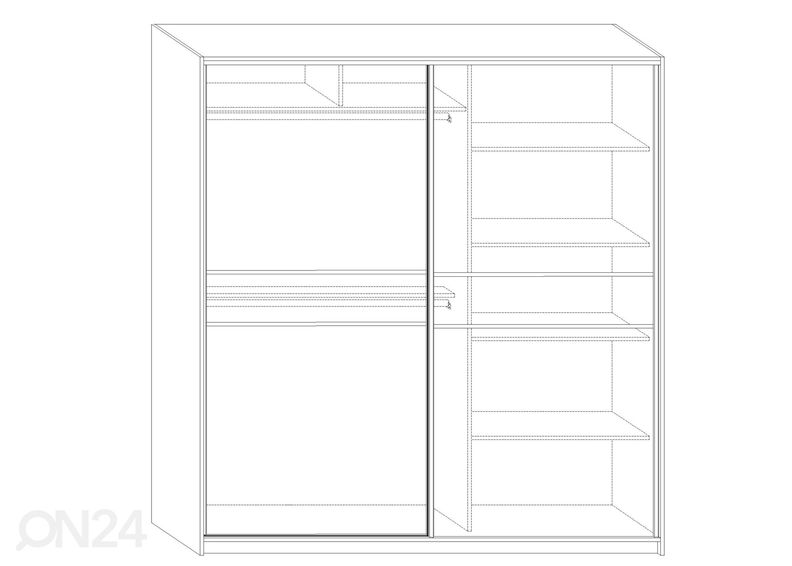 Шкаф-купе Durrus 200 cm увеличить