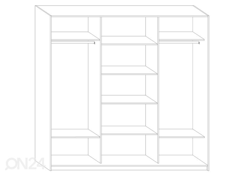 Шкаф-купе Durrus 220 cm увеличить