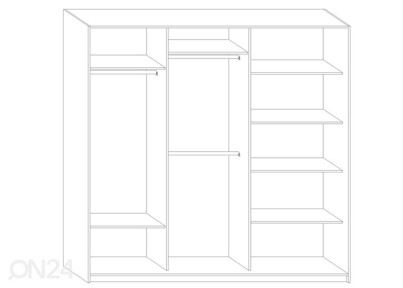Шкаф-купе Durrus 220 cm увеличить
