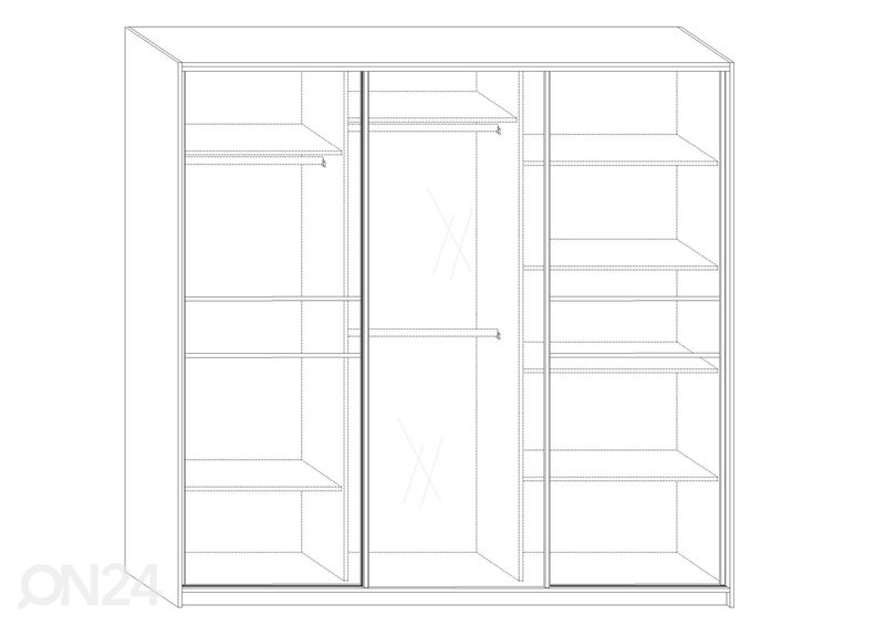Шкаф-купе Durrus 220 cm увеличить