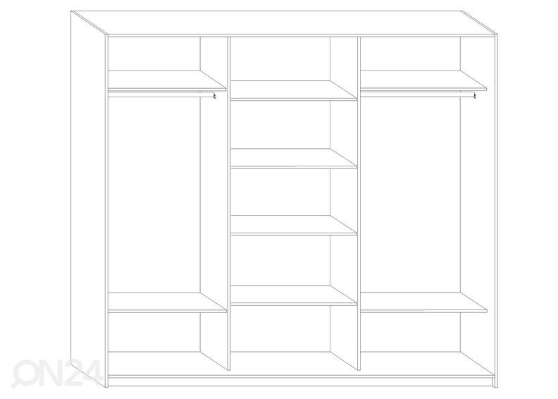 Шкаф-купе Durrus 240 cm увеличить