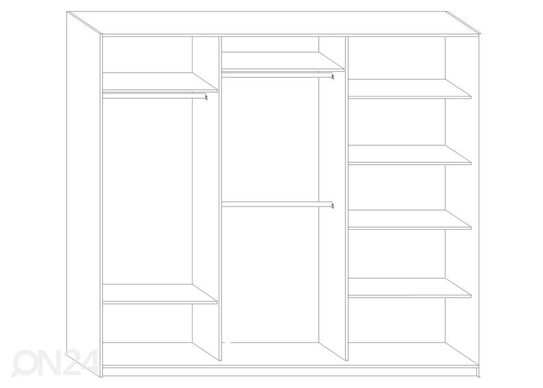 Шкаф-купе Durrus 240 cm увеличить