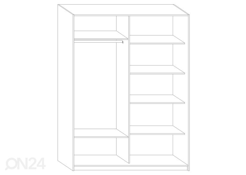 Шкаф-купе Durrus II 160 cm увеличить