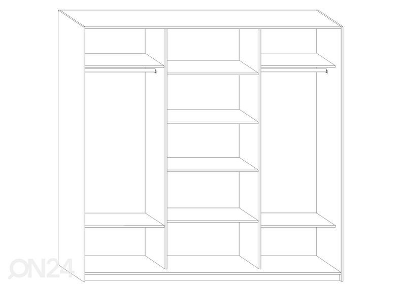 Шкаф-купе Durrus II 220 cm увеличить