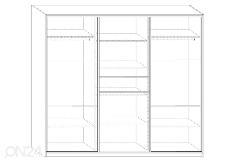 Шкаф-купе Durrus II 240 cm увеличить