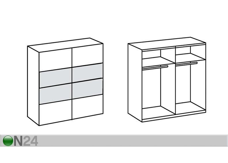 Шкаф-купе Ella 180 cm увеличить