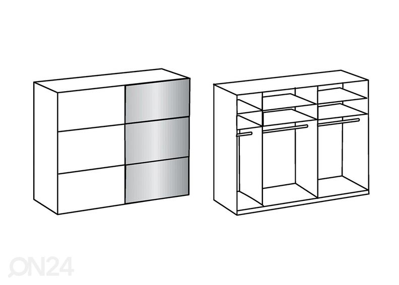 Шкаф-купе Escape 250 cm увеличить