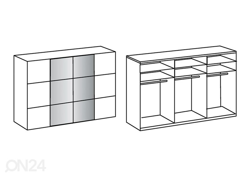 Шкаф-купе Escape 300 cm увеличить