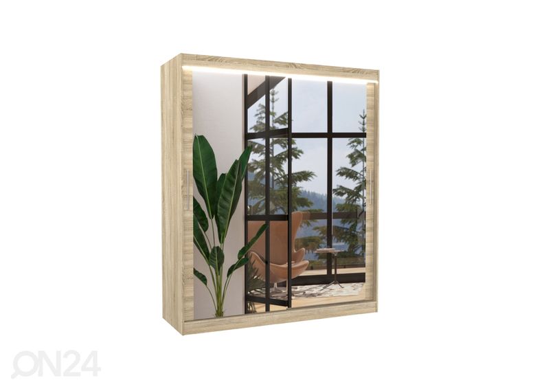 Шкаф-купе Evely 180 cm + LED увеличить