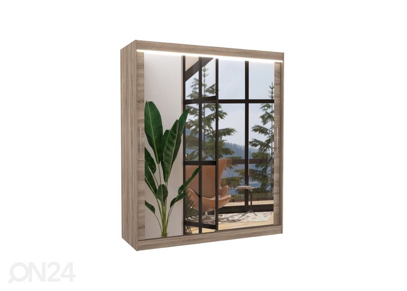 Шкаф-купе Evely 180 cm + LED увеличить