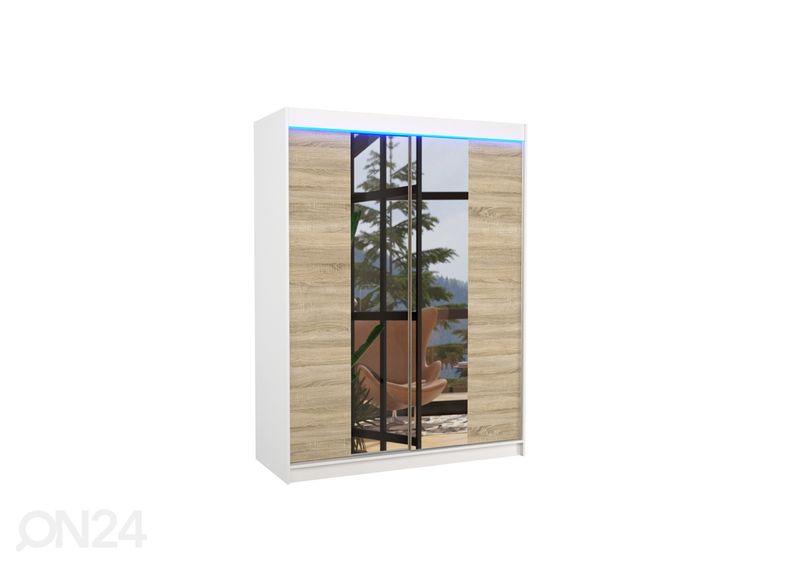 Шкаф-купе Evely I 150 cm + LED увеличить
