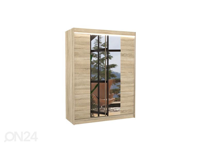 Шкаф-купе Evely I 150 cm + LED увеличить