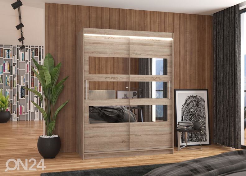 Шкаф-купе Fiona 150 cm + LED увеличить