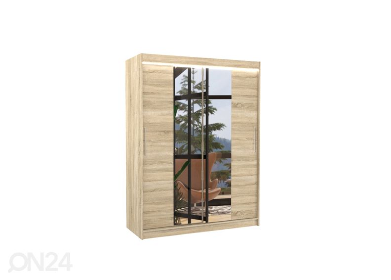 Шкаф-купе Ines 150 cm + LED увеличить