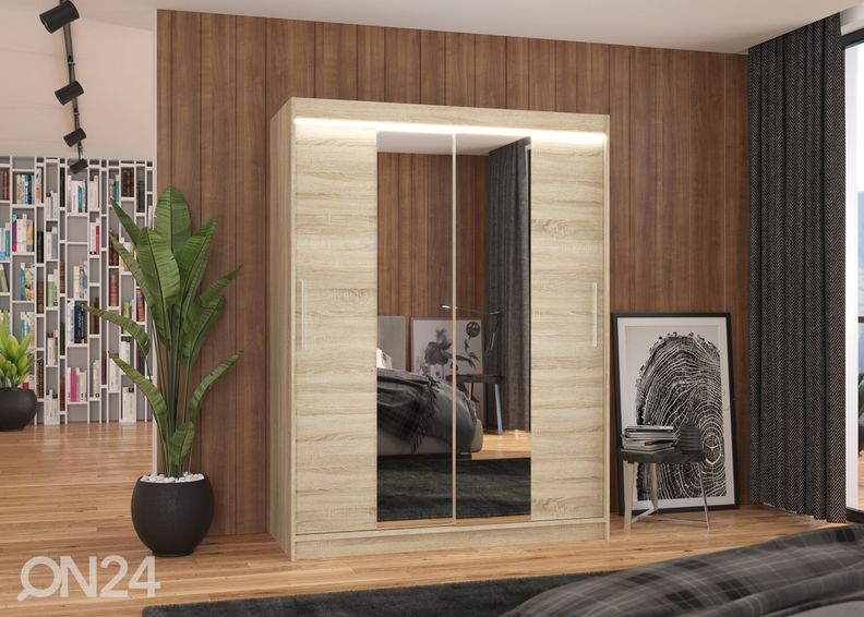 Шкаф-купе Ines 150 cm + LED увеличить