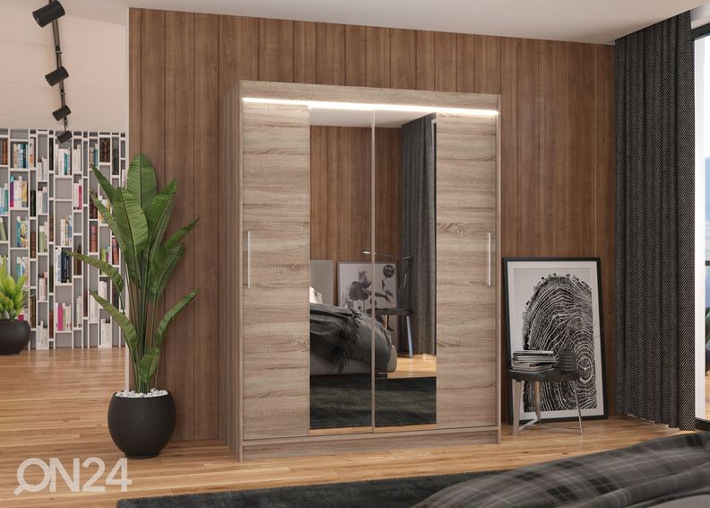 Шкаф-купе Ines 150 cm + LED увеличить