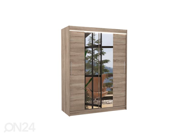 Шкаф-купе Ines 150 cm + LED увеличить
