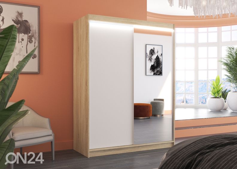 Шкаф-купе Joanna 150 cm + LED увеличить